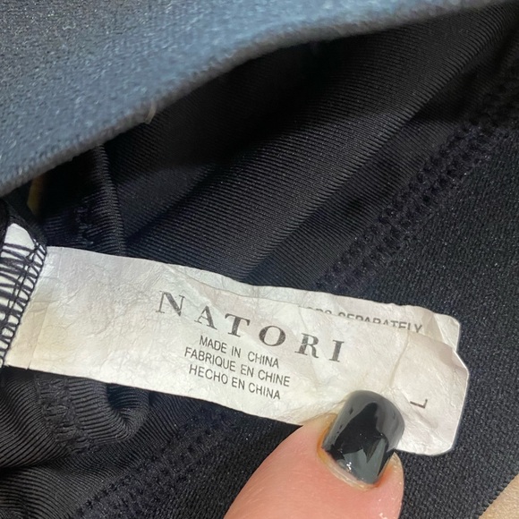 Natori black soft Racerback bra L - Picture 5 of 6